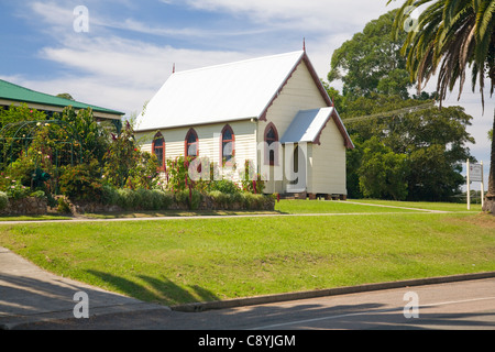 Uniting Church of Australia village church in Stroud,New South Wales,Australia Stock Photo