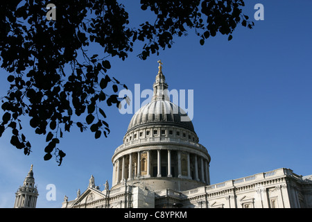 A general view of St. Paul's Cathedral in London Stock Photo