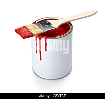 close up of paint Stock Photo