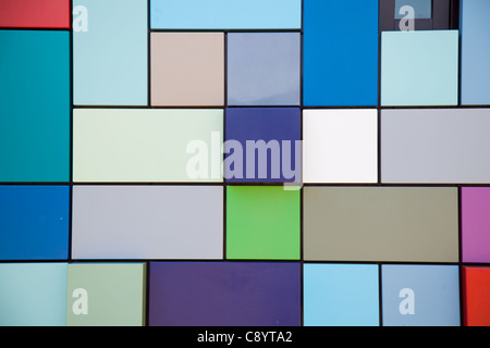 Modern wall pattern Stock Photo
