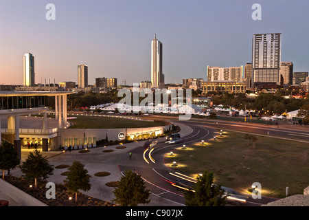 Fun Fun Fund festival, Austin, cityscape. Stock Photo