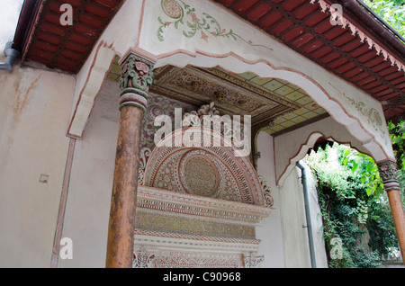 Ukraine, Sevastopol area, Bakhchisaray. 15th century Khan's Palace. Example of medieval Islamic architecture. Stock Photo