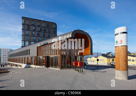 Post Office (Posthus) & Telecenter, Nuuk, Greenland Stock Photo