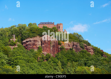 Nideggen castle, Eifel, North Rhine-Westfalia, Germany, Europe Stock Photo