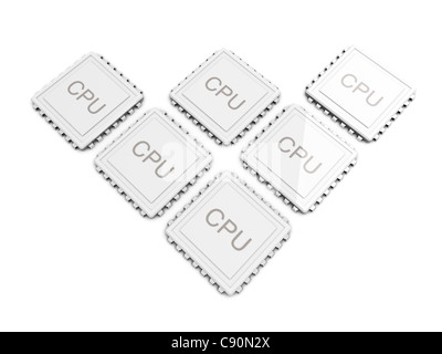 8core CPU Stock Photo