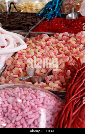 Confectionary, dyna stix, tiger tongues, paint brush lollies, candy watch,  candy necklace. Lenny Warren / Warren Media 07860 830050 0141 255 1605 le  Stock Photo - Alamy
