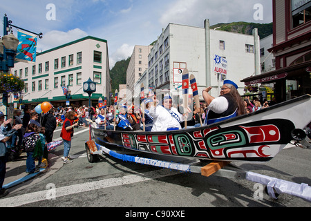 4th July parade. Juneau. Alaska. USA Stock Photo