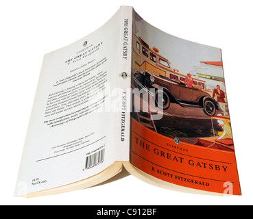 The Great Gatsby by F Scott Fitzgerald Stock Photo