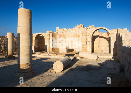 Negev Avdat National Park Ruins in Israel Stock Photo