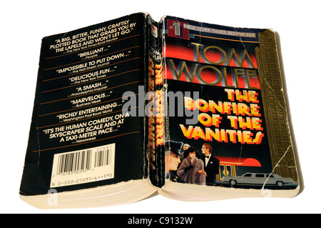 The Bonfire of the Vanities by Tom Wolfe Stock Photo