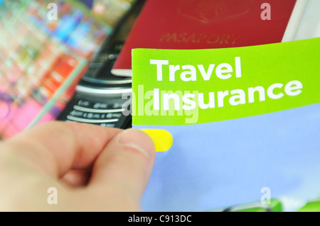 Travel insurance Stock Photo
