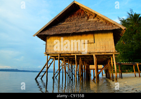Raja Ampat islands of Western Papua in the Pacific Ocean, Indonesia. Stock Photo