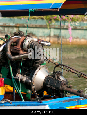 Engine of a River Boat in Bangkok, Thailand Stock Photo: 51652668 - Alamy