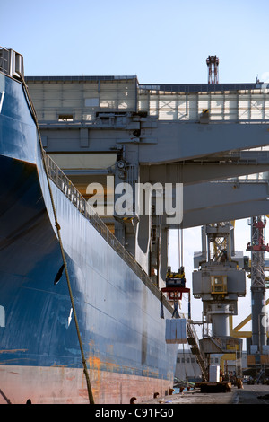 Dry cargo ship 