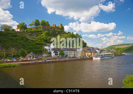 Saarburg on Saar, Rhineland-Palatinate, Germany, Europe Stock Photo