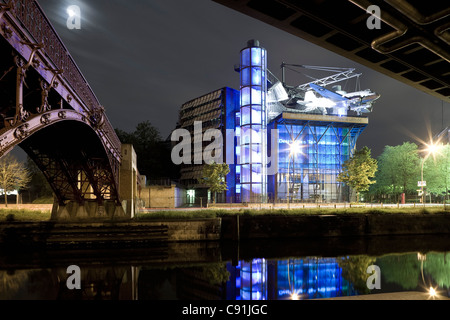 German Museum of Technology, Deutsches Technikmuseum Berlin, DTMB, Landwehrkanal, Berlin, Germany, Europe Stock Photo