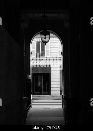 paris palais royal columns france striped designed alamy buren daniel