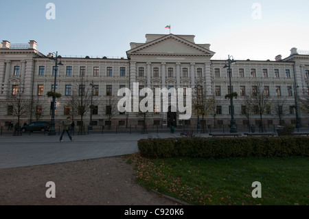 The Main Courthouse in Vilnius, Lithuania, formerly headquarters of the KGB. Stock Photo