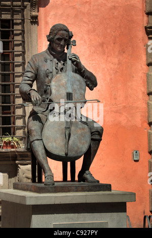 Statue Of Composer And Cellist Luigi Boccherini At The Famous Music ...