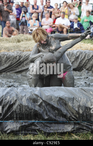 The quirky annual Mud Wrestling Championships, held at The Lowland