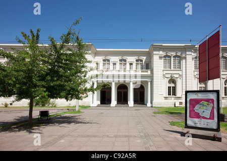 Chile, Santiago, Parque Quinta Normal, Museo de Arte Contemporaneo or MAC (Museum of Contemporary Art) Stock Photo