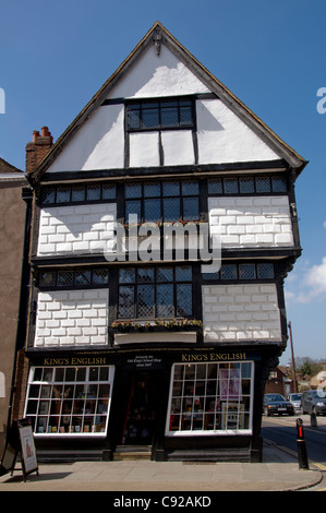 Kings English Bookshop, Canterbury Stock Photo - Alamy