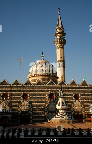 Abu Darwish mosque, Amman, Jordan. Stock Photo