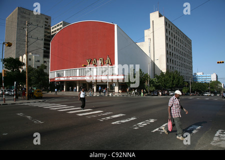 Yara Cinema in Havana, Cuba. Stock Photo