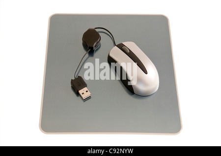 Laptop Mouse Stock Photo
