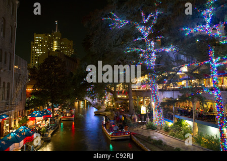 San Antonio River Walk, Texas Stock Photo