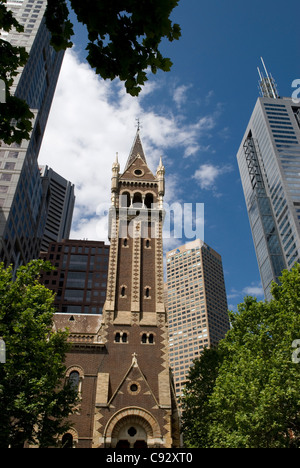 St. Michael's Uniting Church is a distinctive church with a controversial ministry and a 19th century building which stands on Stock Photo