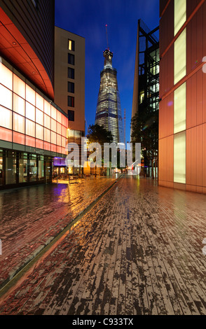 Shard London Bridge, is a skyscraper under construction in Southwark, London. Stock Photo