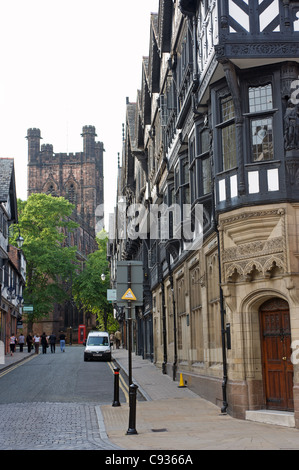 Chester city centre, UK. Stock Photo