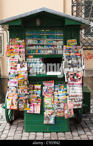 Cigarette Kiosk Krakow Poland Stock Photo Alamy