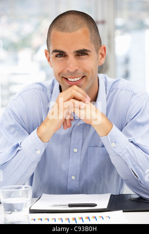 Successful young businessman Stock Photo