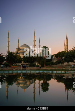 Blue Mosque (Sultan Ahmet Mosque) in Istanbul Turkey Stock Photo