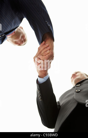 Detail businessmen shaking hands Stock Photo