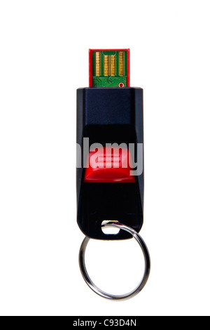 USB flash drive or memory stick Stock Photo