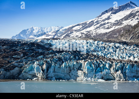 Reid Glacier in Glacier Bay,Alaska Stock Photo