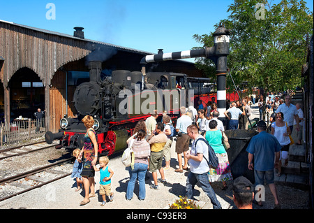 Historic train: Le Truffadou, France. Stock Photo