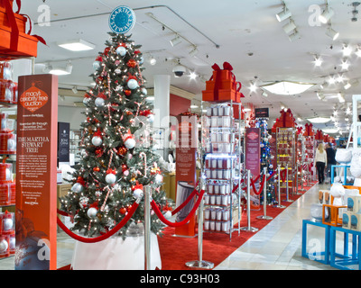 Macy's Department Store, Christmas Displays, NYC Stock Photo