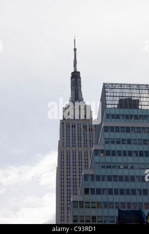 The Empire State Building Fifth Avenue and West 34th Street New York City America USA Stock Photo