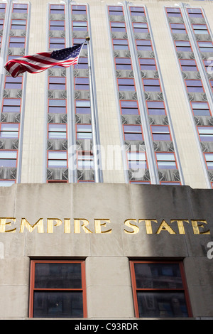 The Empire State Building Fifth Avenue and West 34th Street New York City America USA Stock Photo