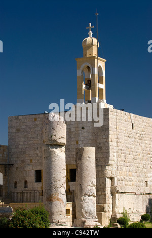 Deir al-Kalaa (Monastery of the Fortress), Beit Mery, Metn, Mount Lebanon. Stock Photo