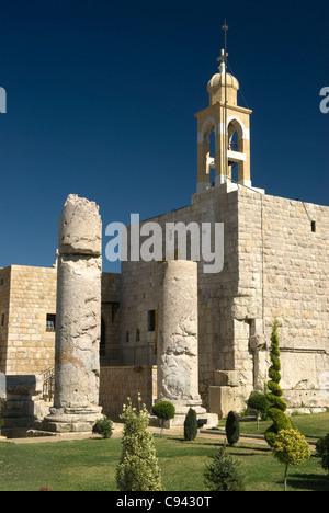 Deir al-Kalaa (Monastery of the Fortress), Beit Mery, Metn, Mount Lebanon. Stock Photo