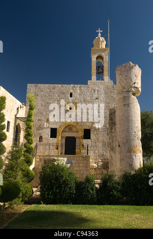 Deir al-Kalaa (Monastery of the Fortress), Beit Mery, Metn, Mount Lebanon, Lebanon. Stock Photo