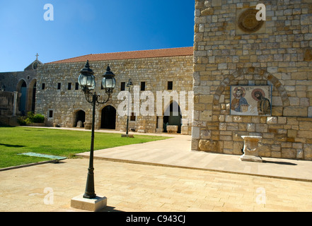 Deir al-Kalaa (Monastery of the Fortress), Beit Mery, Metn, Mount Lebanon, Lebanon. Stock Photo