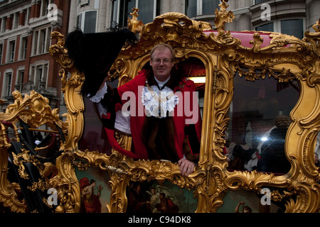 Lord's mayor show London 12th November 2011 Stock Photo