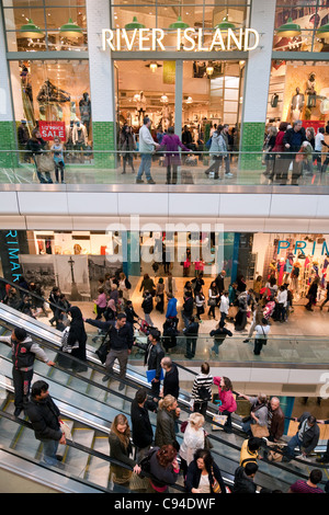 River Island Store, Westfield shopping centre, Stratford London UK Stock Photo