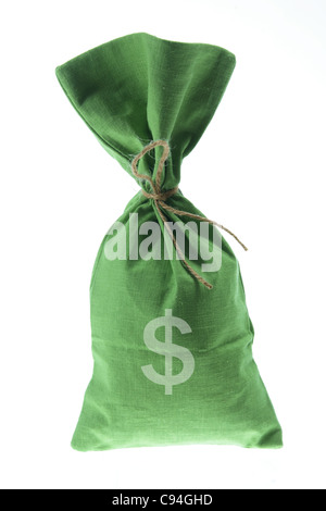 Bag of Money Stock Photo